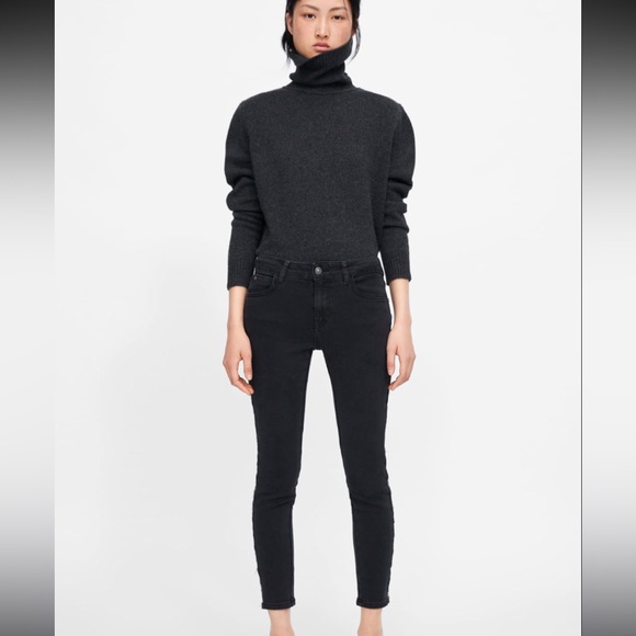 Zara Z1975 Side stripped jeans - Picture 1 of 6